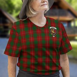 ScotsTee Shop Scottish MacFie Clan Crest Tartan T Shirt for Family Tartan Matching Family T Shirts