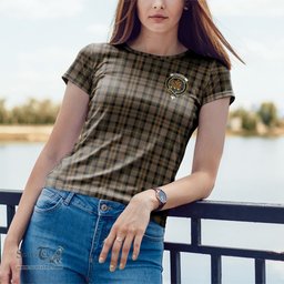 ScotsTee Shop Scottish MacKenzie Hunting Clan Crest Tartan T Shirt for Family Tartan Matching Family T Shirts