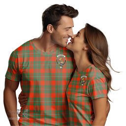 ScotsTee Shop Scottish MacGregor Ancient Clan Crest Tartan T Shirt for Family Tartan Matching Family T Shirts