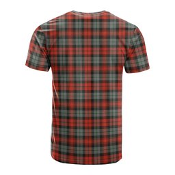 ScotsTee Shop Scottish MacLachlan Weathered Clan Crest Tartan T Shirt for Family Tartan Matching Family T Shirts