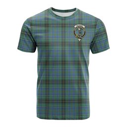 ScotsTee Shop Scottish MacInnes Ancient Clan Crest Tartan T Shirt for Family Tartan Matching Family T Shirts