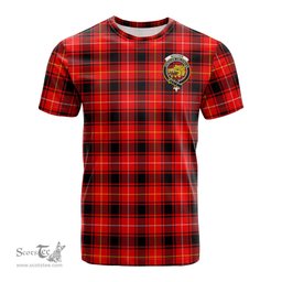 ScotsTee Shop Scottish MacIver Modern Clan Crest Tartan T Shirt for Family Tartan Matching Family T Shirts