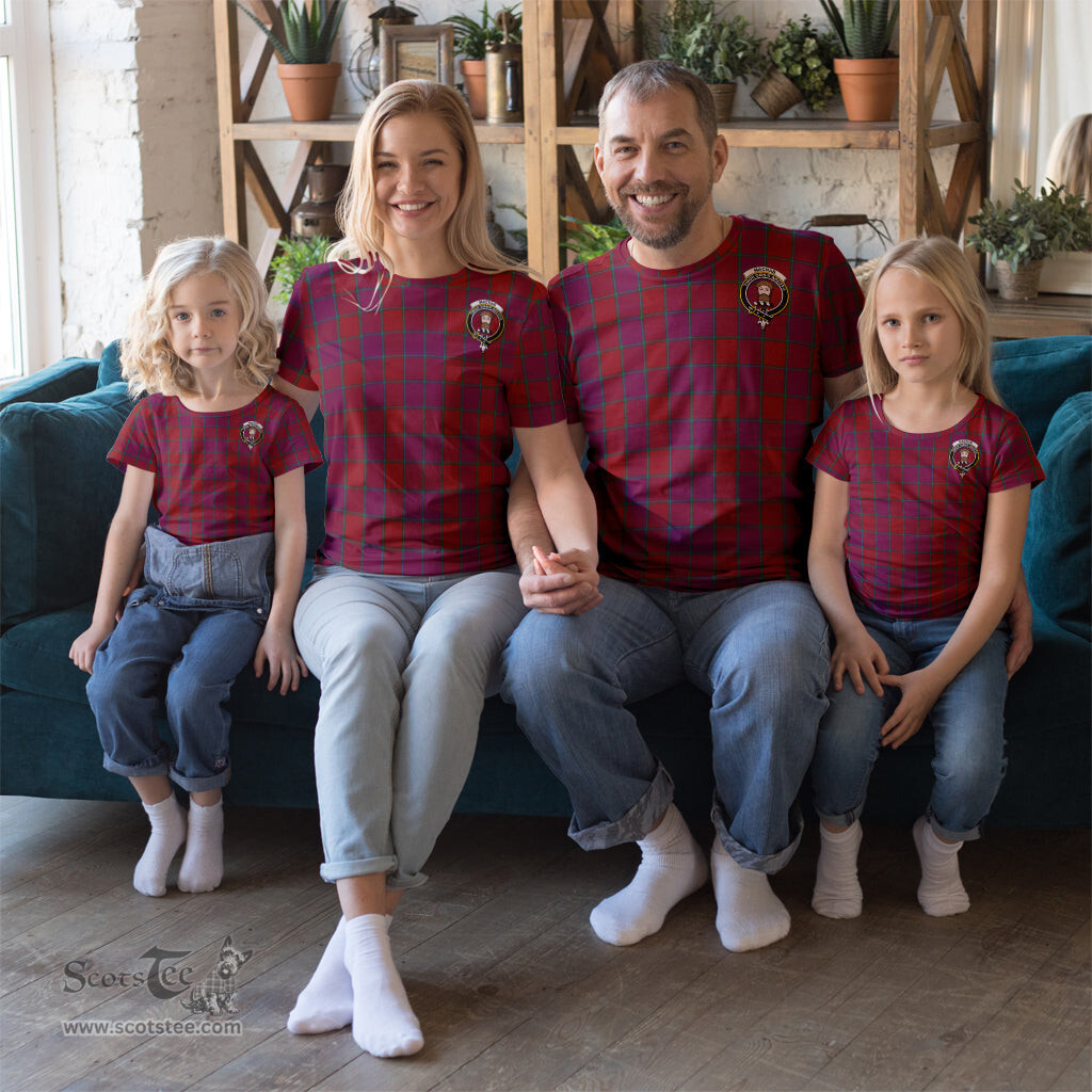ScotsTee Shop Scottish MacNab Old Clan Crest Tartan T Shirt for Family Tartan Matching Family T Shirts