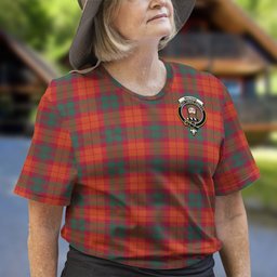 ScotsTee Shop Scottish MacNab Ancient Clan Crest Tartan T Shirt for Family Tartan Matching Family T Shirts