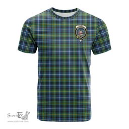 ScotsTee Shop Scottish MacNeil of Barra Ancient Clan Crest Tartan T Shirt for Family Tartan Matching Family T Shirts