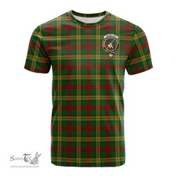 ScotsTee Shop Scottish MacMillan Society of Glasgow Clan Crest Tartan T Shirt for Family Tartan Matching Family T Shirts