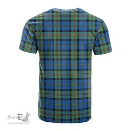 ScotsTee Shop Scottish MacLeod of Harris Ancient Clan Crest Tartan T Shirt for Family Tartan Matching Family T Shirts