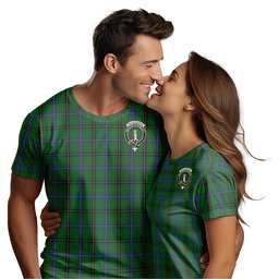 ScotsTee Shop Scottish MacKendrick Clan Crest Tartan T Shirt for Family Tartan Matching Family T Shirts