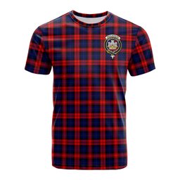 ScotsTee Shop Scottish MacLachlan Modern Clan Crest Tartan T Shirt for Family Tartan Matching Family T Shirts