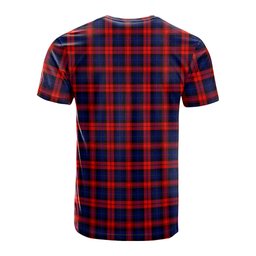 ScotsTee Shop Scottish MacLachlan Modern Clan Crest Tartan T Shirt for Family Tartan Matching Family T Shirts