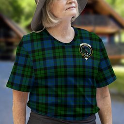 ScotsTee Shop Scottish MacKie Clan Crest Tartan T Shirt for Family Tartan Matching Family T Shirts