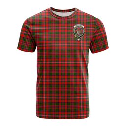 ScotsTee Shop Scottish MacKinnon Modern Clan Crest Tartan T Shirt for Family Tartan Matching Family T Shirts