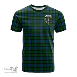 ScotsTee Shop Scottish MacKay Modern Clan Crest Tartan T Shirt for Family Tartan Matching Family T Shirts