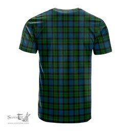 ScotsTee Shop Scottish MacKay Modern Clan Crest Tartan T Shirt for Family Tartan Matching Family T Shirts