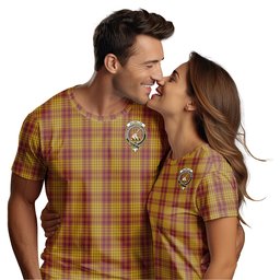 ScotsTee Shop Scottish MacMillan Dress Clan Crest Tartan T Shirt for Family Tartan Matching Family T Shirts