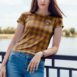 ScotsTee Shop Scottish MacMillan Dress Clan Crest Tartan T Shirt for Family Tartan Matching Family T Shirts