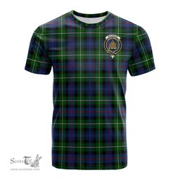 ScotsTee Shop Scottish MacKenzie Modern Clan Crest Tartan T Shirt for Family Tartan Matching Family T Shirts