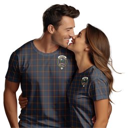 ScotsTee Shop Scottish MacLaine of Lochbuie Hunting Clan Crest Tartan T Shirt for Family Tartan Matching Family T Shirts