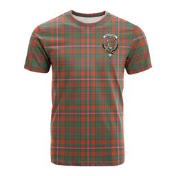 ScotsTee Shop Scottish MacKinnon Ancient Clan Crest Tartan T Shirt for Family Tartan Matching Family T Shirts