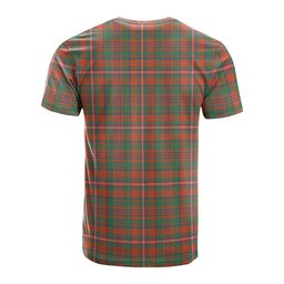 ScotsTee Shop Scottish MacKinnon Ancient Clan Crest Tartan T Shirt for Family Tartan Matching Family T Shirts