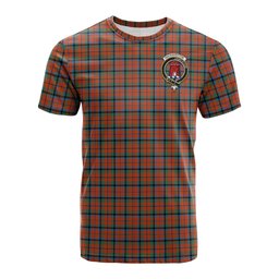 ScotsTee Shop Scottish MacNaughton Ancient Clan Crest Tartan T Shirt for Family Tartan Matching Family T Shirts