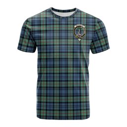 ScotsTee Shop Scottish MacKinlay Ancient Clan Crest Tartan T Shirt for Family Tartan Matching Family T Shirts