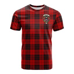 ScotsTee Shop Scottish MacLeod of Raasay Clan Crest Tartan T Shirt for Family Tartan Matching Family T Shirts