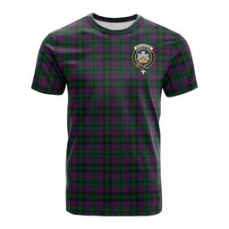 ScotsTee Shop Scottish MacLachlan Hunting Clan Crest Tartan T Shirt for Family Tartan Matching Family T Shirts