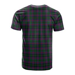 ScotsTee Shop Scottish MacLachlan Hunting Clan Crest Tartan T Shirt for Family Tartan Matching Family T Shirts