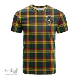 ScotsTee Shop Scottish MacMillan Old Modern Clan Crest Tartan T Shirt for Family Tartan Matching Family T Shirts