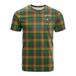 ScotsTee Shop Scottish MacMillan Old Ancient Clan Crest Tartan T Shirt for Family Tartan Matching Family T Shirts