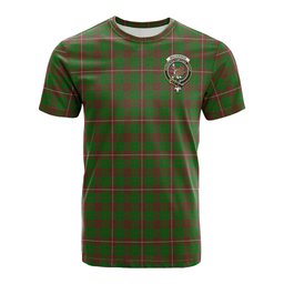 ScotsTee Shop Scottish MacKinnon Hunting Modern Clan Crest Tartan T Shirt for Family Tartan Matching Family T Shirts