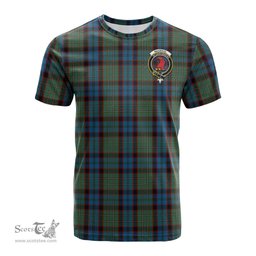 ScotsTee Shop Scottish MacNicol Hunting Clan Crest Tartan T Shirt for Family Tartan Matching Family T Shirts