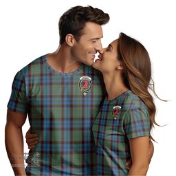 ScotsTee Shop Scottish MacNicol Hunting Clan Crest Tartan T Shirt for Family Tartan Matching Family T Shirts