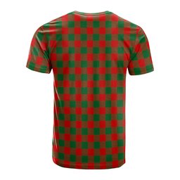 ScotsTee Shop Scottish Moncrieff Modern Clan Crest Tartan T Shirt for Family Tartan Matching Family T Shirts