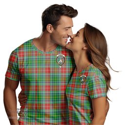 ScotsTee Shop Scottish Muirhead Clan Crest Tartan T Shirt for Family Tartan Matching Family T Shirts