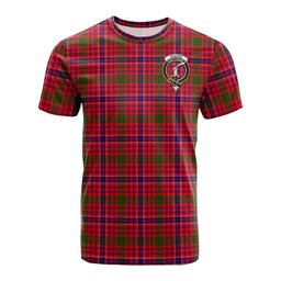 ScotsTee Shop Scottish MacRae Modern Clan Crest Tartan T Shirt for Family Tartan Matching Family T Shirts