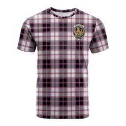 ScotsTee Shop Scottish MacPherson Hunting Modern Clan Crest Tartan T Shirt for Family Tartan Matching Family T Shirts