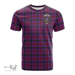 ScotsTee Shop Scottish Montgomery Modern Clan Crest Tartan T Shirt for Family Tartan Matching Family T Shirts
