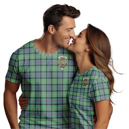 ScotsTee Shop Scottish MacThomas Ancient Clan Crest Tartan T Shirt for Family Tartan Matching Family T Shirts