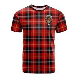 ScotsTee Shop Scottish Majoribanks Clan Crest Tartan T Shirt for Family Tartan Matching Family T Shirts