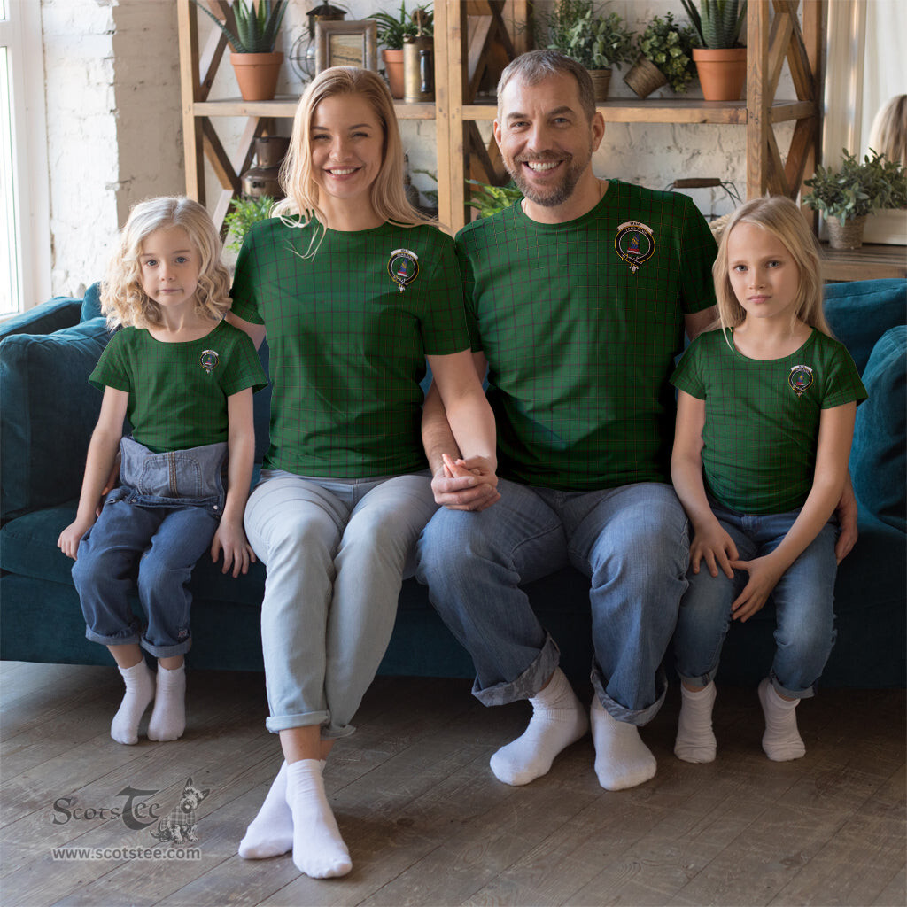 ScotsTee Shop Scottish Mar Tribe Clan Crest Tartan T Shirt for Family Tartan Matching Family T Shirts