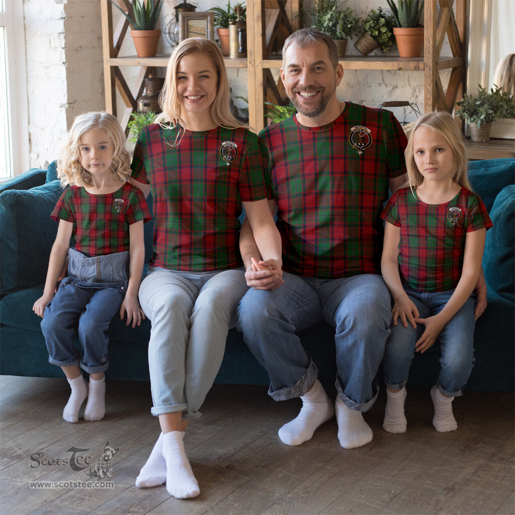 ScotsTee Shop Scottish MacPhail Clan Crest Tartan T Shirt for Family Tartan Matching Family T Shirts