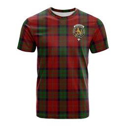 ScotsTee Shop Scottish MacPherson of Cluny Clan Crest Tartan T Shirt for Family Tartan Matching Family T Shirts