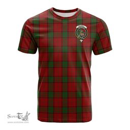 ScotsTee Shop Scottish Maxwell Clan Crest Tartan T Shirt for Family Tartan Matching Family T Shirts