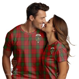 ScotsTee Shop Scottish Maxwell Clan Crest Tartan T Shirt for Family Tartan Matching Family T Shirts