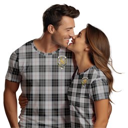 ScotsTee Shop Scottish MacPherson Dress Clan Crest Tartan T Shirt for Family Tartan Matching Family T Shirts