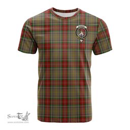 ScotsTee Shop Scottish Muirhead Old Clan Crest Tartan T Shirt for Family Tartan Matching Family T Shirts