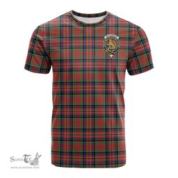 ScotsTee Shop Scottish MacPherson Ancient Clan Crest Tartan T Shirt for Family Tartan Matching Family T Shirts