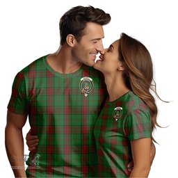 ScotsTee Shop Scottish Maxwell Hunting Clan Crest Tartan T Shirt for Family Tartan Matching Family T Shirts